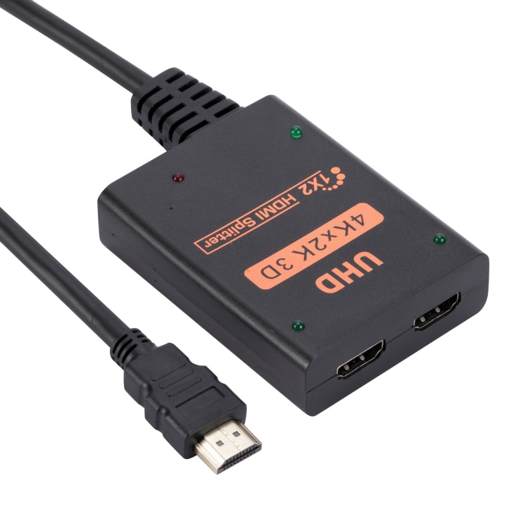 Splitter video HD HDMI 4K 1 in 2 uscite, con cavo, 1 into 2 out
