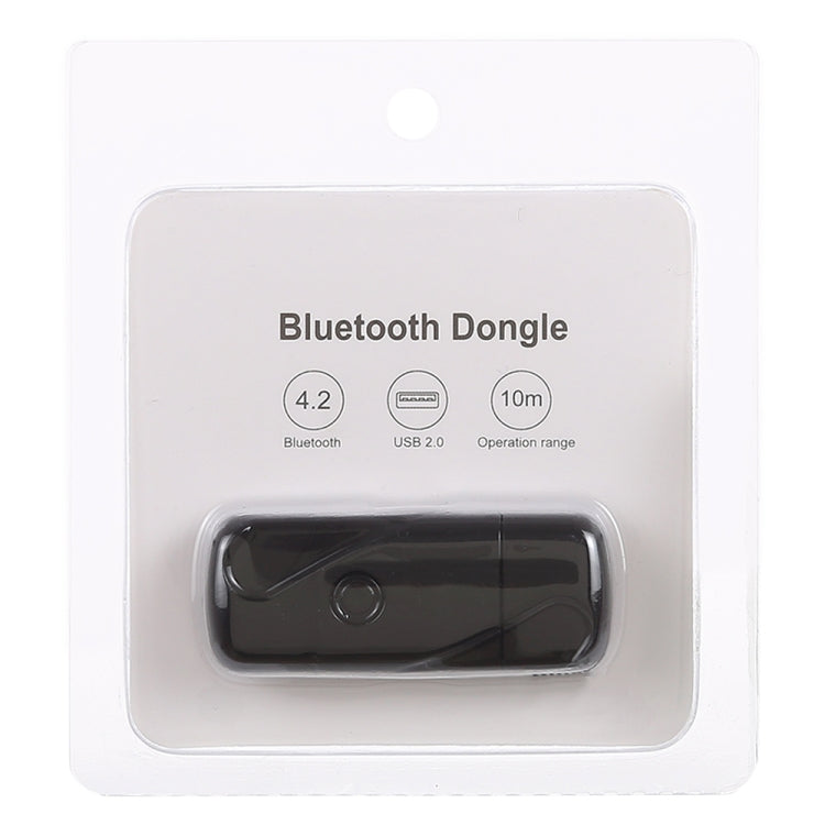 Adattatore ricevitore audio USB 2.0 Bluetooth V4.2 per Windows XP/Vista/7/8/10, Mac OS