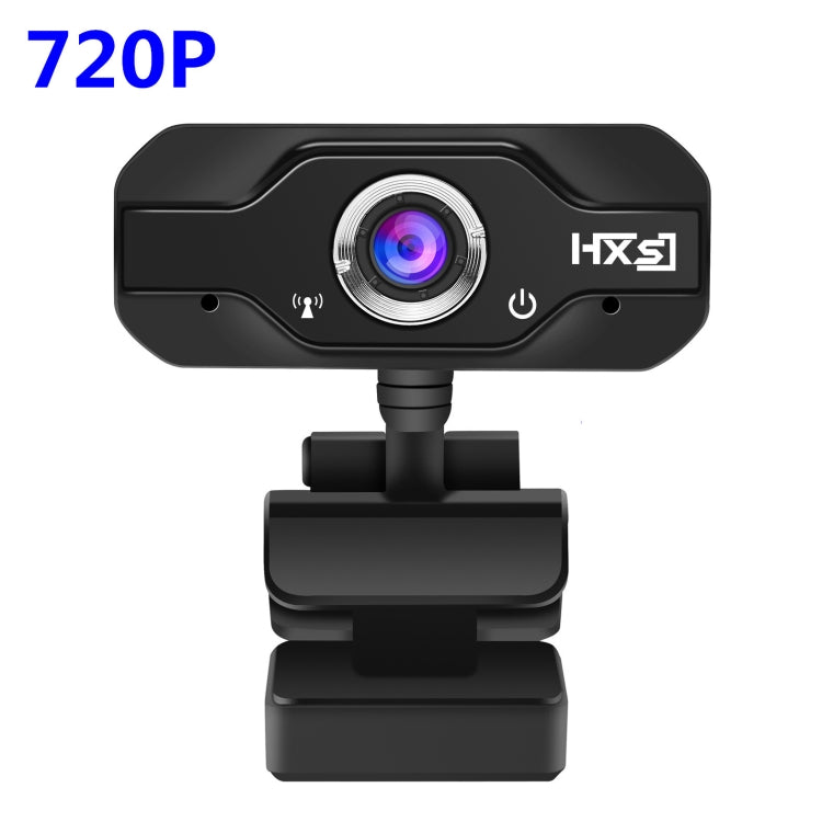HXSJ S50 Webcam HD 30fps 100 Megapixel 720P per desktop/laptop/Smart TV, con microfono fonoassorbente da 10 m, lunghezza cavo: 1,4 m, S50