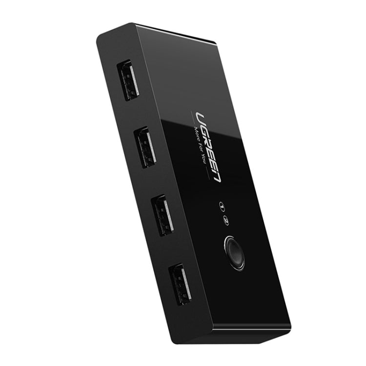 Ugreen USB Switch Selector 2 porte USB condivisione 4 porte USB Switcher Adattatore per mouse, tastiera, stampante, US216