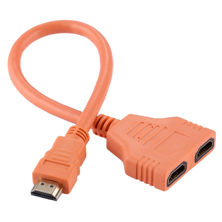 Adattatore per connettore cavo versione HDMI maschio a doppia HDMI femmina 1.4 da 30 cm
