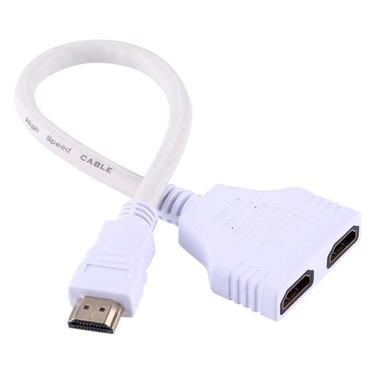 Adattatore per connettore cavo versione HDMI maschio a doppia HDMI femmina 1.4 da 30 cm