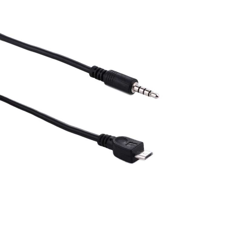 Cavo audio AUX da 3,5 mm maschio a micro USB maschio, lunghezza: circa 40 cm, Micro USB 40cm