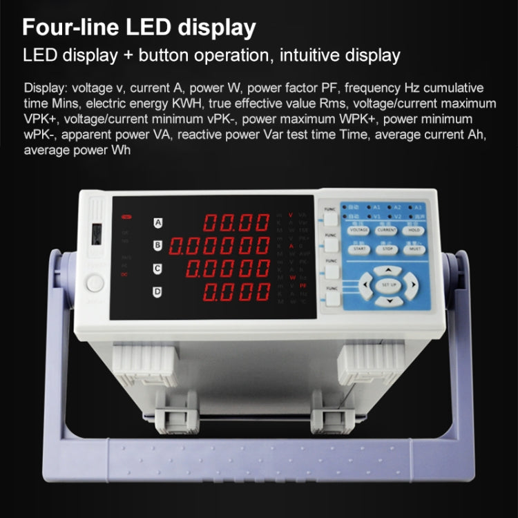 Strumento di misura dei parametri elettrici intelligenti PM310, PM310