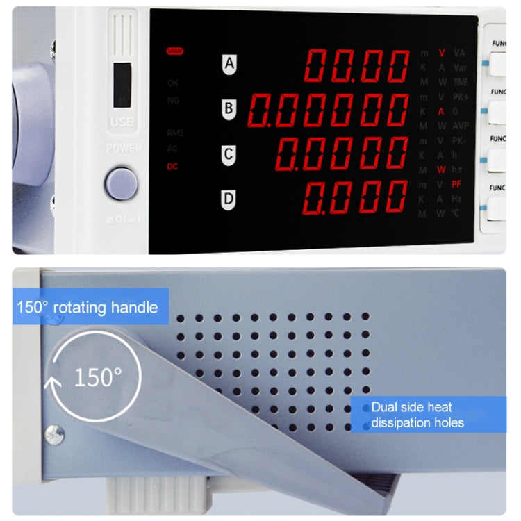 Strumento di misura dei parametri elettrici intelligenti PM310, PM310