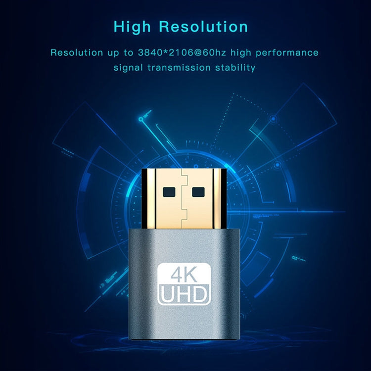 Adattatore display virtuale VGA HDMI 1.4 DDC EDID Emulatore display senza testa con spina fittizia, Pink, Grey, Gold, Red, Silver