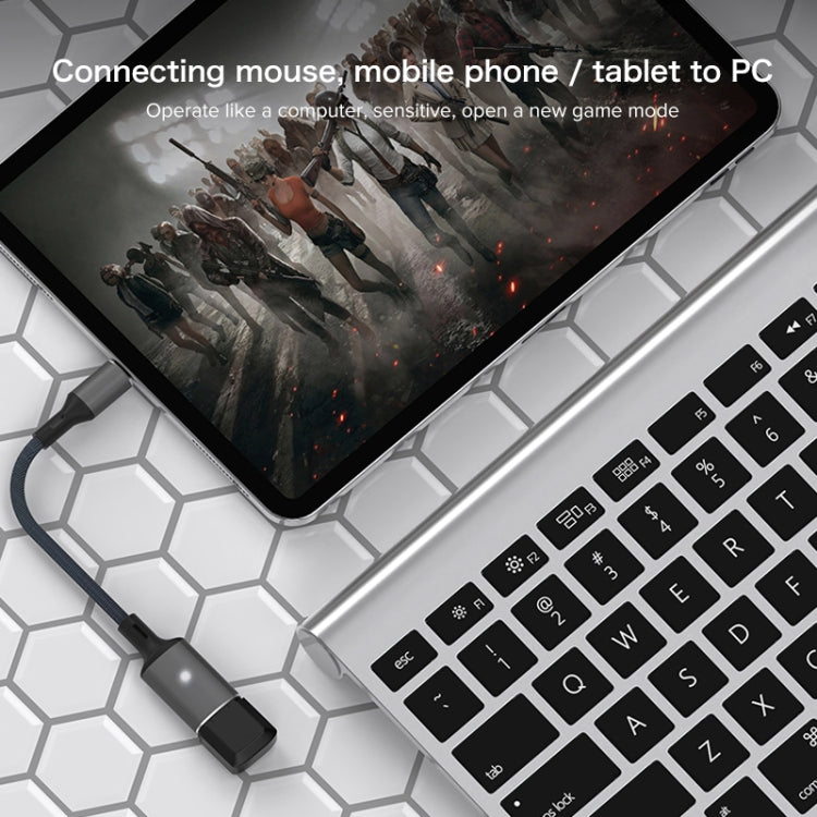 Cavo adattatore OTG da 8 pin a USB, adatto per sistemi superiori a IOS 13