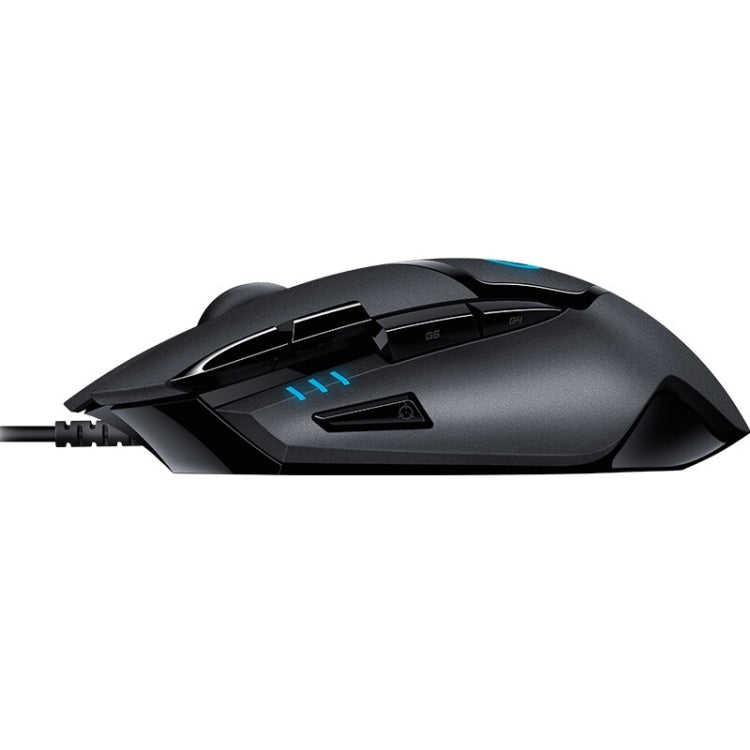 Logitech G402 Interfaccia USB 8 tasti 4000 DPI Mouse da gioco ottico cablato con tracciamento ad alta velocità regolabile a cinque velocità, Lunghezza: 2 m