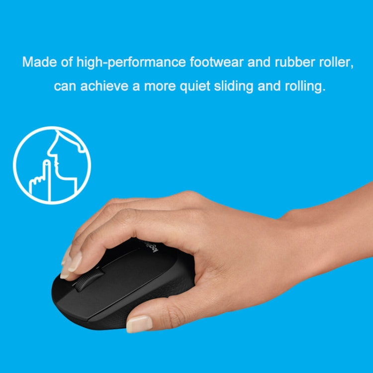 Mouse ottico wireless Logitech M330 con ricevitore micro USB