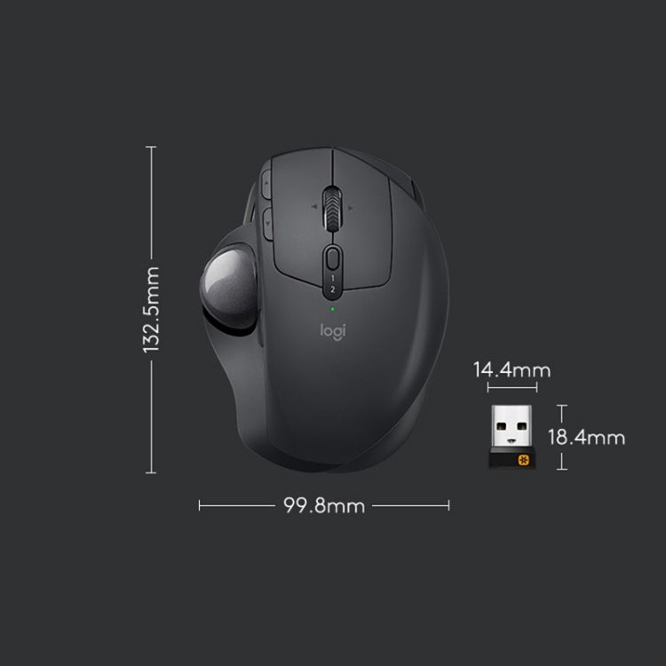 Logitech MX ERGO 440DPI Bluetooth + mouse ottico trackball wireless dual-mode Unifying, MX ERGO