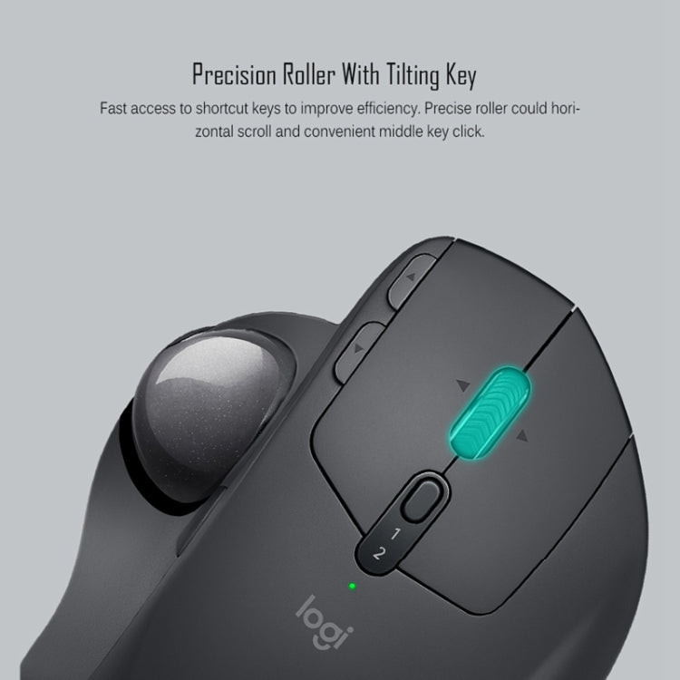 Logitech MX ERGO 440DPI Bluetooth + mouse ottico trackball wireless dual-mode Unifying, MX ERGO