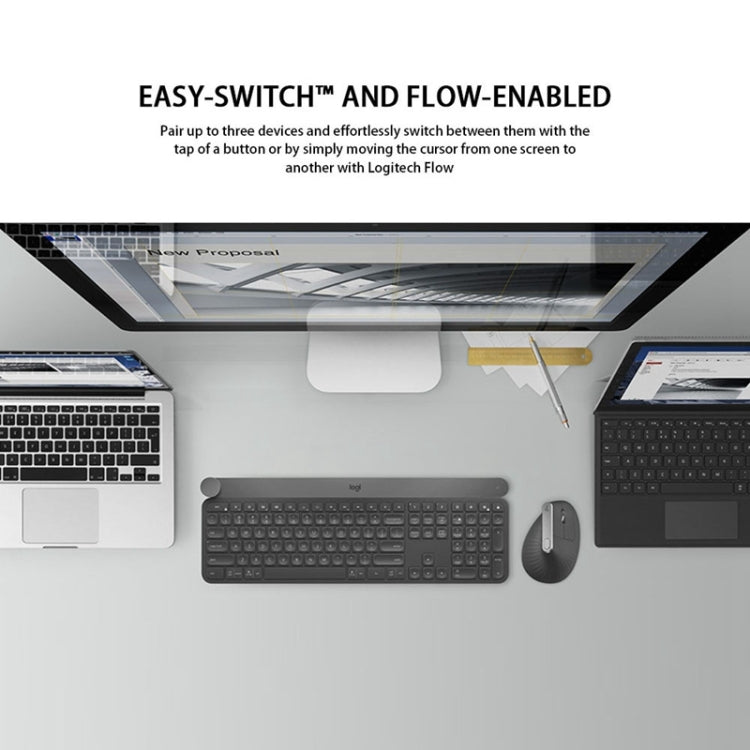 Logitech MX Vertical 4000 DPI USB-C/Type-C + Unifying + Bluetooth Mouse ottico verticale wireless ergonomico a tre modalità, MX Vertical