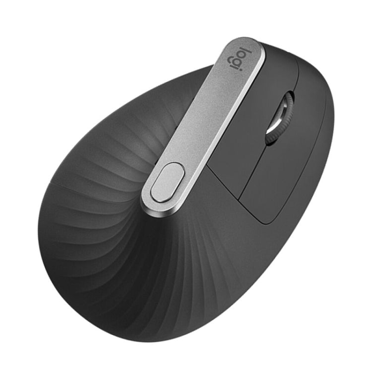 Logitech MX Vertical 4000 DPI USB-C/Type-C + Unifying + Bluetooth Mouse ottico verticale wireless ergonomico a tre modalità, MX Vertical