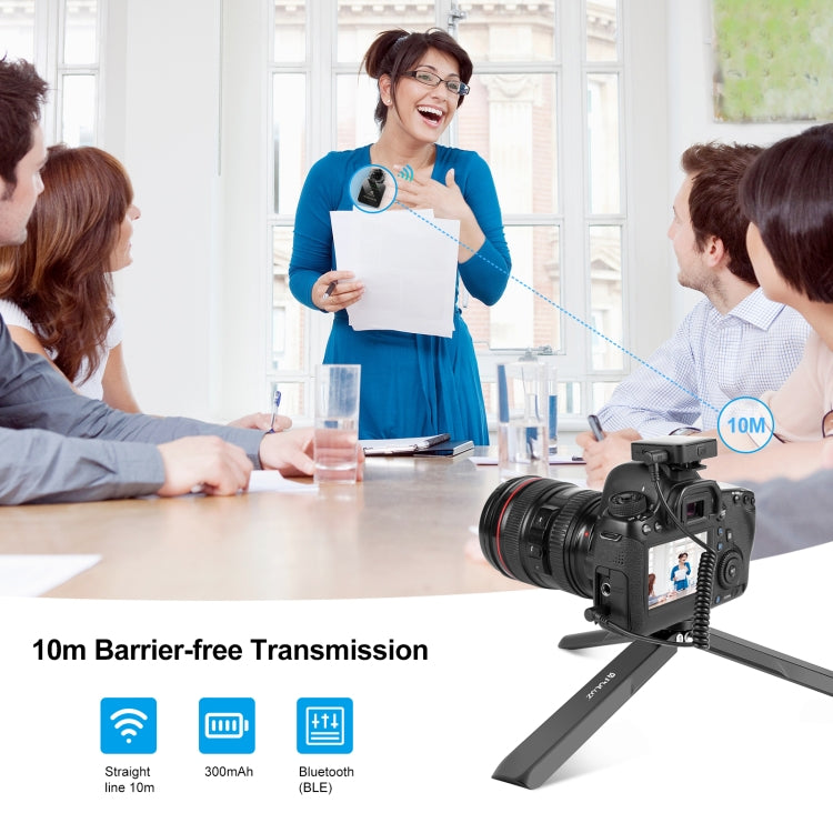 Microfono lavalier wireless PULUZ 2 TX + 1 RX, 2 TX + 1 RX