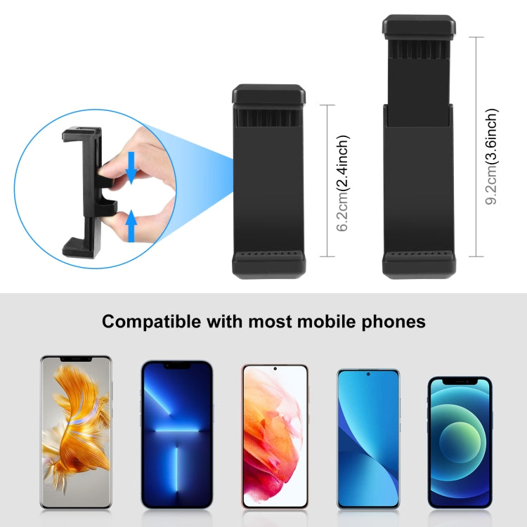 PULUZ Mini VLOG Live Stabilizer Stand Treppiede con morsetto per telefono per smartphone, Mini VLOG Live Stabilizer (Black), Mini VLOG Live Stabilizer(Blue), Mini VLOG Live Stabilizer(Red)