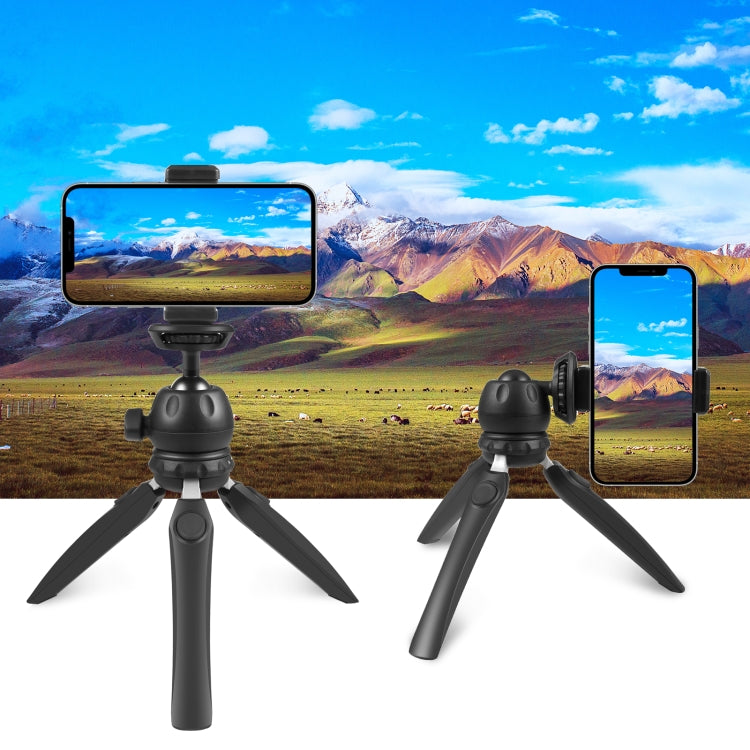 PULUZ Mini VLOG Live Stabilizer Stand Treppiede con morsetto per telefono per smartphone, Mini VLOG Live Stabilizer (Black), Mini VLOG Live Stabilizer(Blue), Mini VLOG Live Stabilizer(Red)