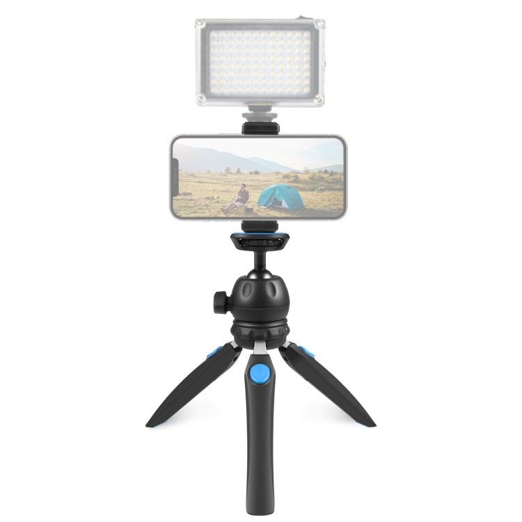 PULUZ Mini VLOG Live Stabilizer Stand Treppiede con morsetto per telefono per smartphone, Mini VLOG Live Stabilizer (Black), Mini VLOG Live Stabilizer(Blue), Mini VLOG Live Stabilizer(Red)