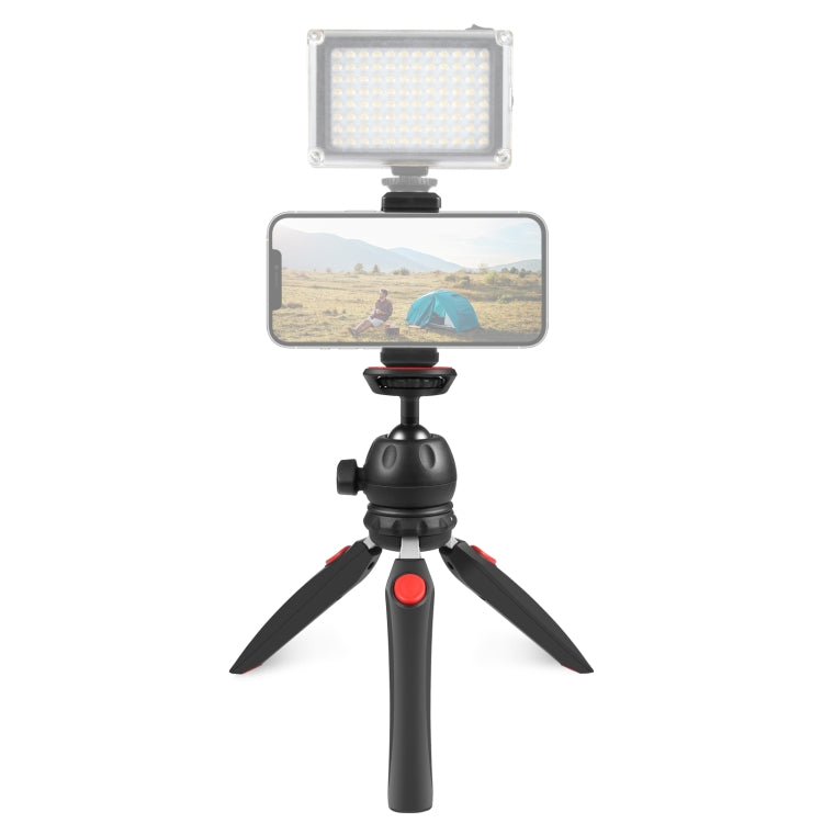 PULUZ Mini VLOG Live Stabilizer Stand Treppiede con morsetto per telefono per smartphone, Mini VLOG Live Stabilizer (Black), Mini VLOG Live Stabilizer(Blue), Mini VLOG Live Stabilizer(Red)