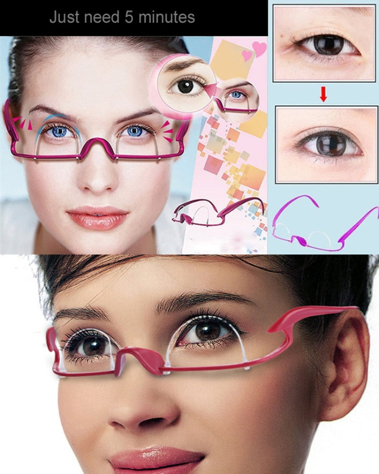 Strumenti per il trucco degli occhiali magici con doppia palpebra fai da te, Double Eyelid Glasses Makeup Tools