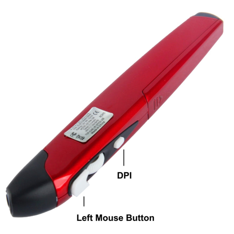 Mouse con penna wireless da 2,4 GHz con mini ricevitore USB, distanza di trasmissione: 10 m (EL-P01), EL-P01