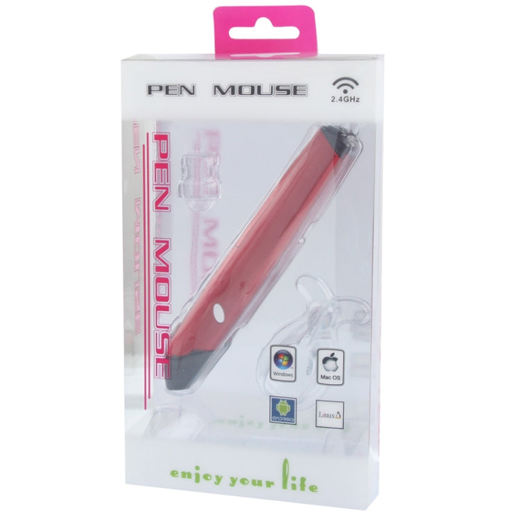 Mouse con penna wireless da 2,4 GHz con mini ricevitore USB, distanza di trasmissione: 10 m (EL-P01), EL-P01