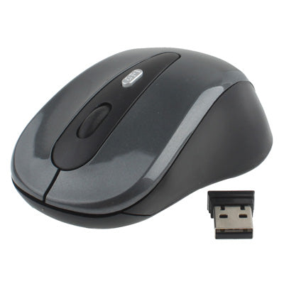 Mouse ottico wireless da 2,4 GHz con ricevitore USB, Plug and Play, distanza di lavoro fino a 10 metri