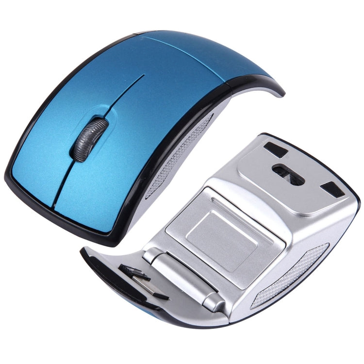 Mouse/topi ottici wireless pieghevoli con ricetrasmettitore snap-in wireless da 2,4 GHz 800-1200-1600 dpi, 2.4GHZ (Black), 2.4GHZ (Blue), 2.4GHZ (Red)