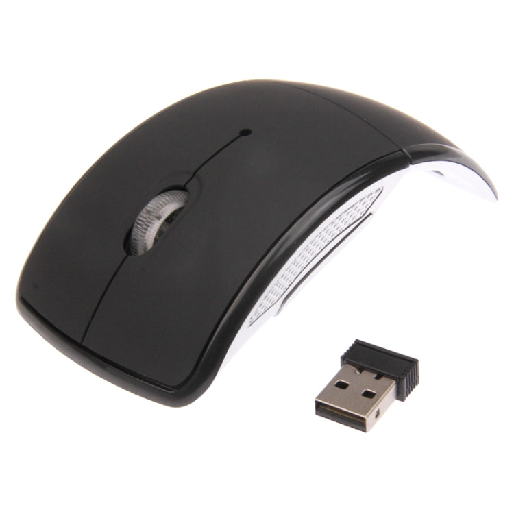 Mouse/topi ottici wireless pieghevoli con ricetrasmettitore snap-in wireless da 2,4 GHz 800-1200-1600 dpi, 2.4GHZ (Black), 2.4GHZ (Blue), 2.4GHZ (Red)