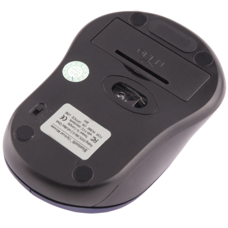 Mouse ottico Bluetooth 3.0, distanza di lavoro: 10 m, Dark Blue, Red, Grey