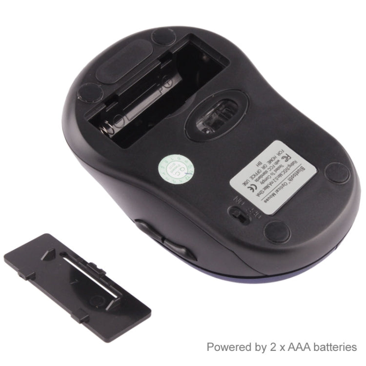 Mouse ottico Bluetooth 3.0, distanza di lavoro: 10 m, Dark Blue, Red, Grey