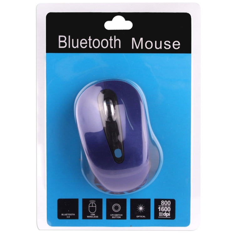 Mouse ottico Bluetooth 3.0, distanza di lavoro: 10 m, Dark Blue, Red, Grey
