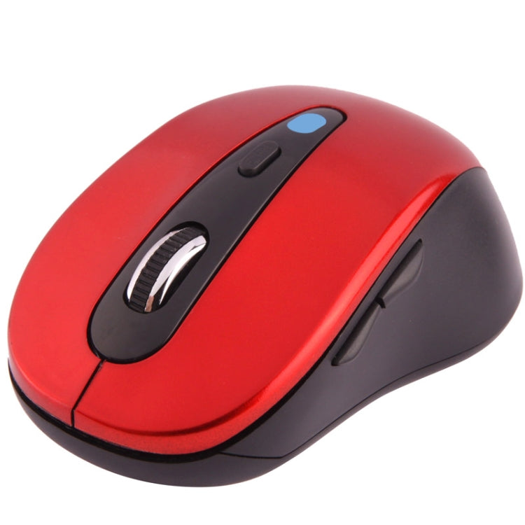 Mouse ottico Bluetooth 3.0, distanza di lavoro: 10 m, Dark Blue, Red, Grey
