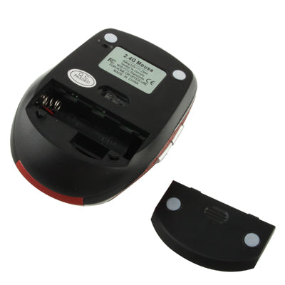 Mouse ottico wireless 6D da 2,4 GHz 800~1600 DPI con mini ricevitore USB, Plug and Play, distanza di lavoro fino a 10 metri