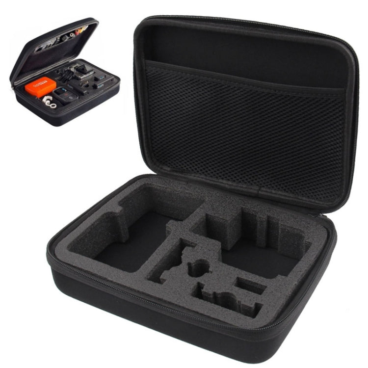 Custodia portatile in EVA impermeabile antiurto per GoPro Hero11 Black / HERO10 Black / HERO9 Black / HERO8 Black / HERO7 /6 /5 /5 Session /4 Session /4 /3+ /3 /2 /1, DJI Osmo Action e altre action cam,Dimensioni: 22,5 cm x 17,5 cm x 6,7 cm