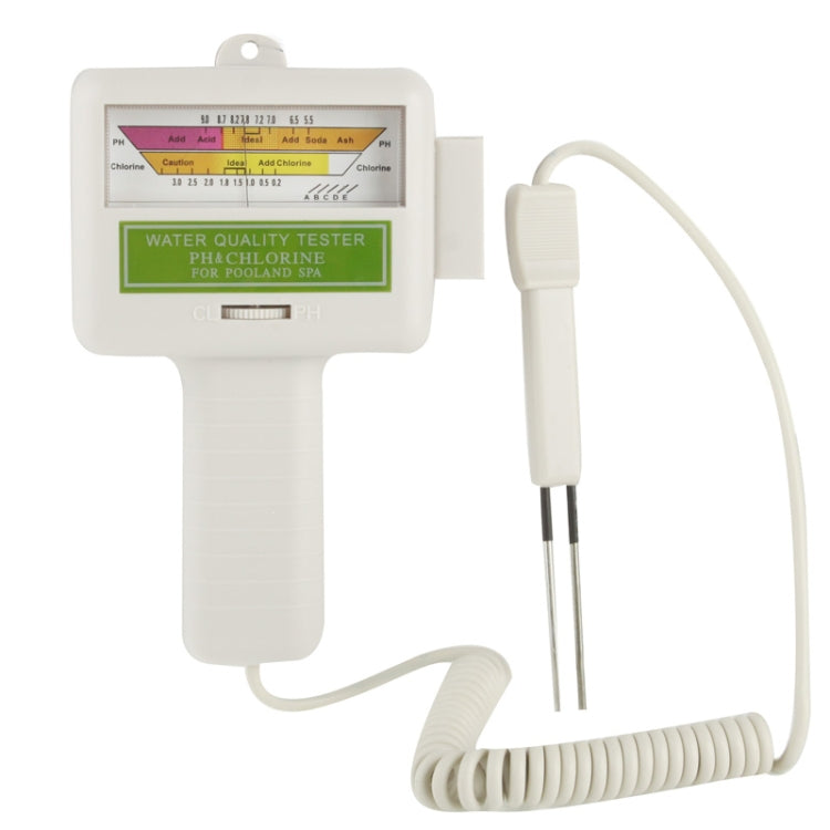 Tester PH / CL2 dell'acqua della piscina domestica, lunghezza cavo: 1,2 m
