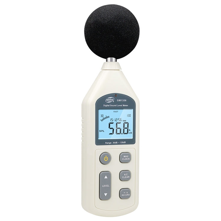 Fonometro digitale con porta USB (intervallo: 30 dB ~ 130 dB)