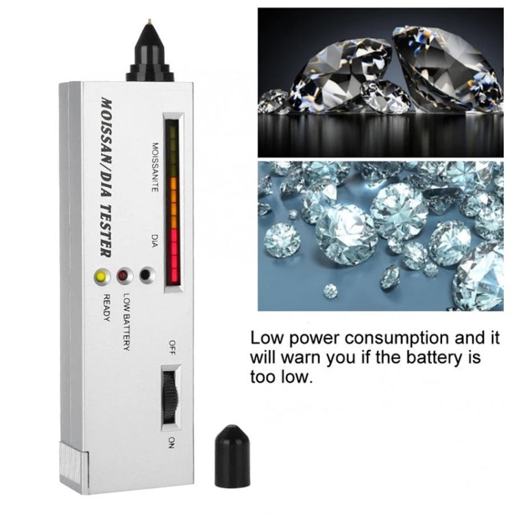 Tester portatile per Moissanite/diamanti, batteria DC 9V, I Tester