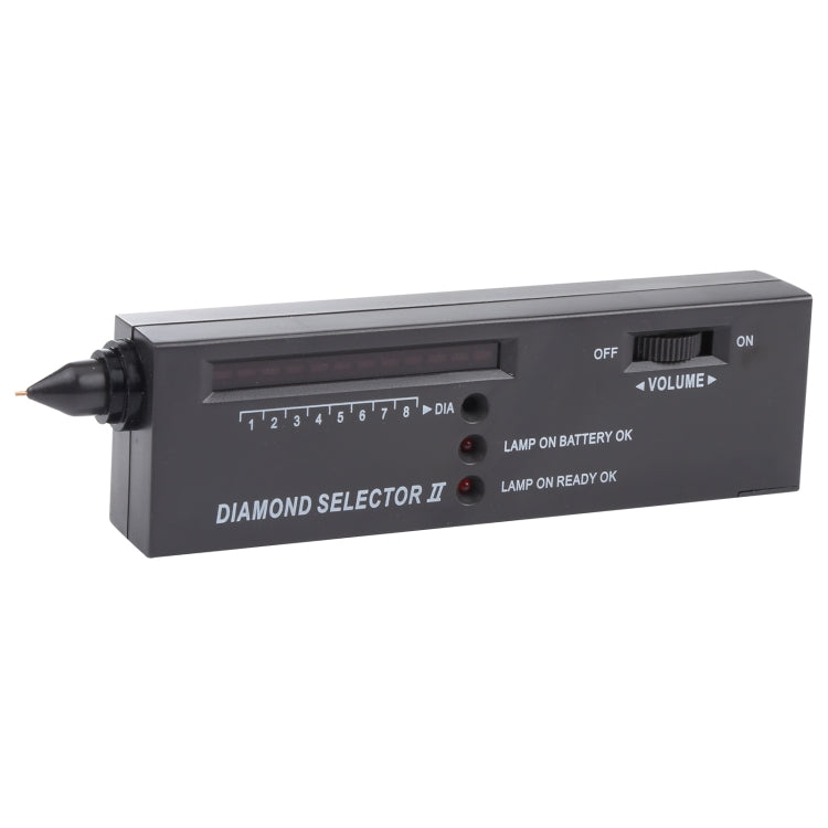 Selettore Diamond II con indicatore LED, batteria DC 9V, II Tester