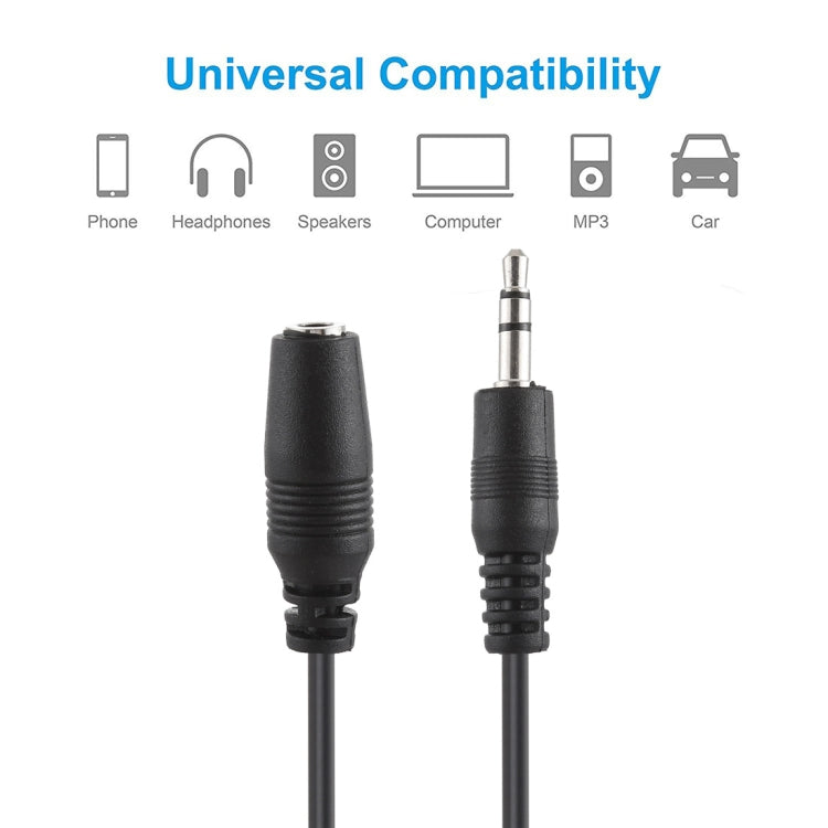 Cavo convertitore da 3,5 mm maschio a 3,5 mm femmina, 1,5 m, 1.5m