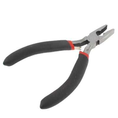 Pinza combinata per taglio filo con impugnatura antiscivolo a ganascia seghettata da 4,5 pollici, 4.5 inch