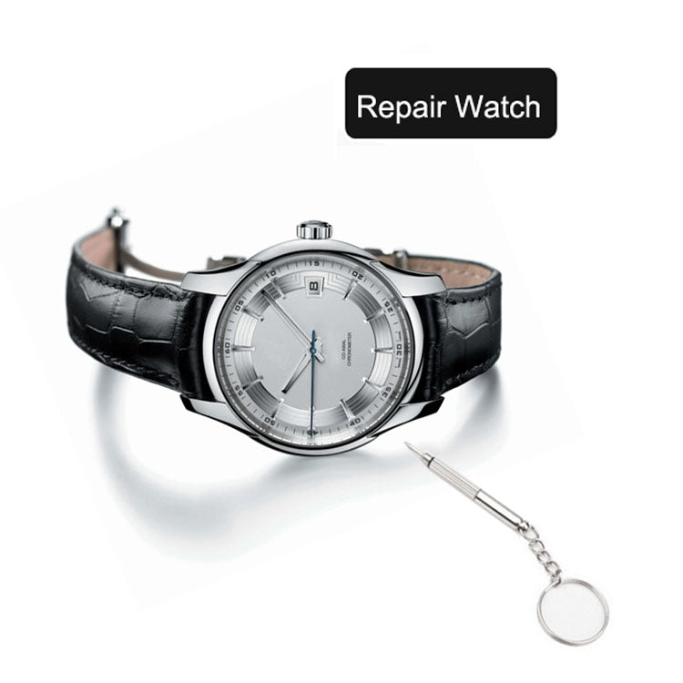 Cacciavite professionale 3 in 1 (croce 1.5, dritto 1.5, dado a stella M2.5) Strumento di riparazione con portachiavi per smartphone, orologi, occhiali, 3 in 1
