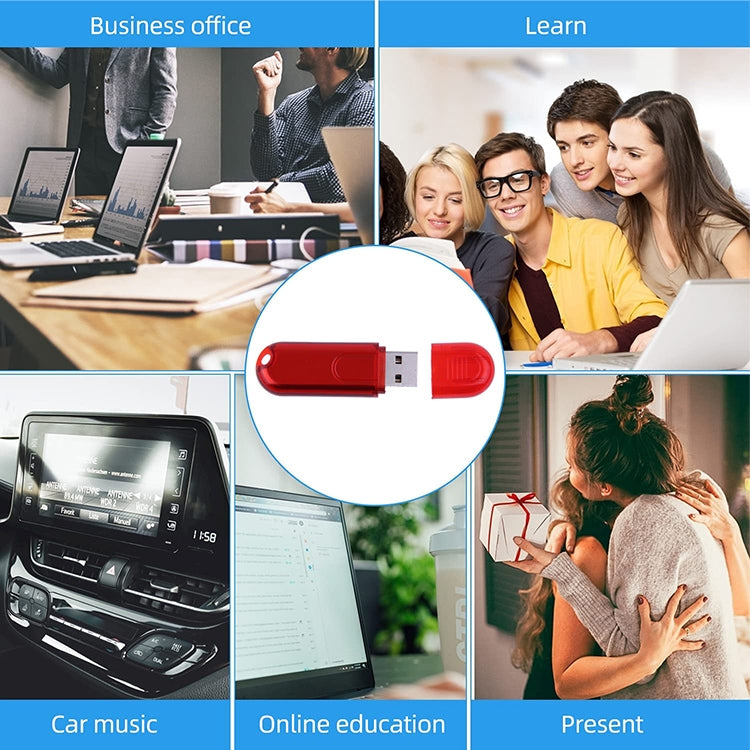 Disco flash USB da 8 GB, 8GB (Red)