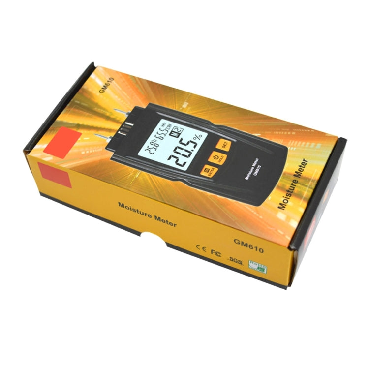 Misuratore digitale di umidità del legno GM610, GM610