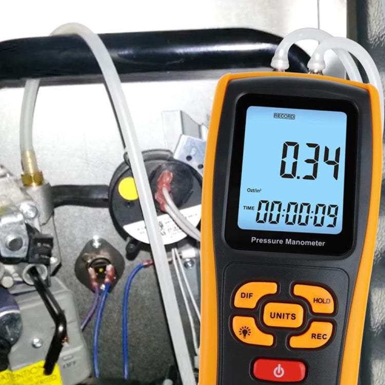 Manometro di pressione con display LCD BENETECH GM520