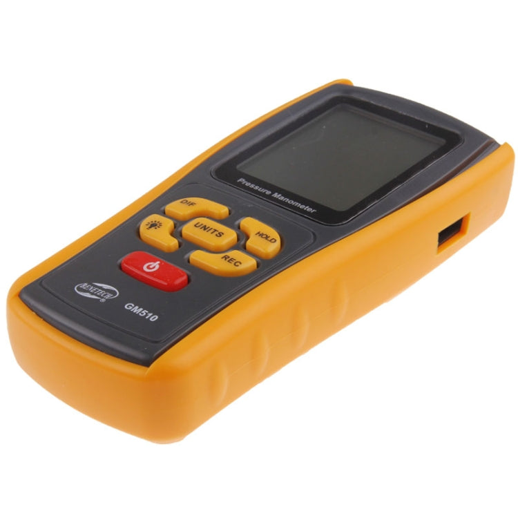 Manometro di pressione con display LCD BENETECH GM510