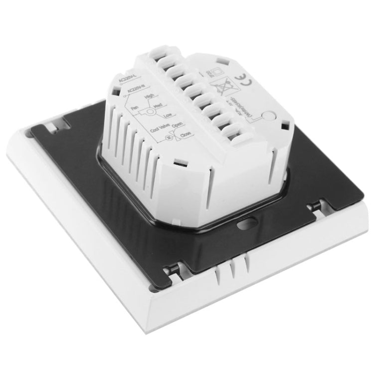Termostato ambiente programmabile a 2 tubi per climatizzazione con display LCD per ventilconvettore
