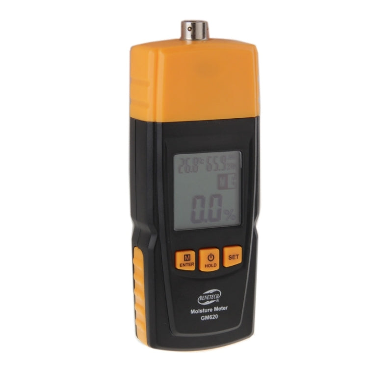 BENETECH GM620 Misuratore digitale di umidità del legno con schermo LCD da 1,8 pollici, GM620
