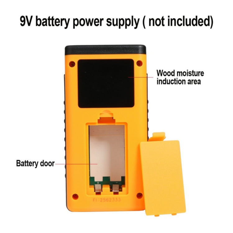 Misuratore digitale di umidità del legno GM630 con display LCD