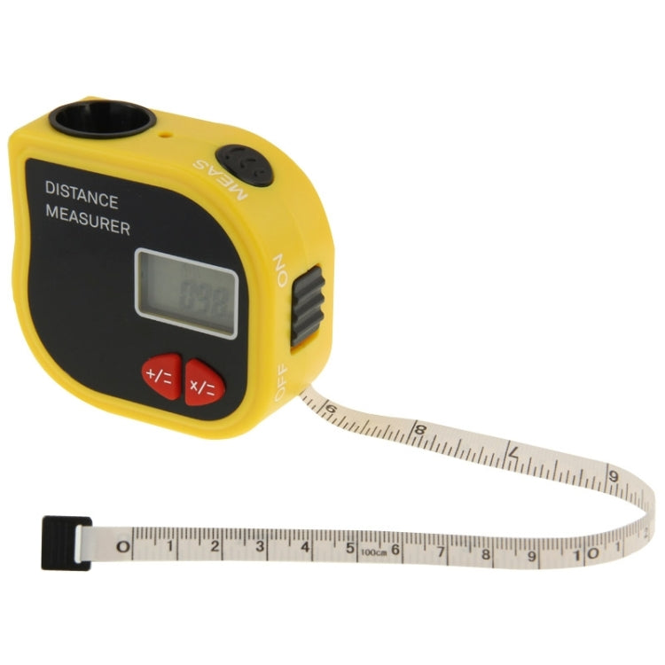 CP-3001 Misuratore di distanza ad ultrasuoni Punto laser con metro a nastro da 1 m