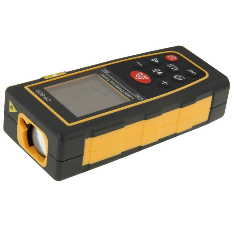 Misuratore di distanza laser portatile digitale CP-80S, distanza di misurazione massima: 80 m
